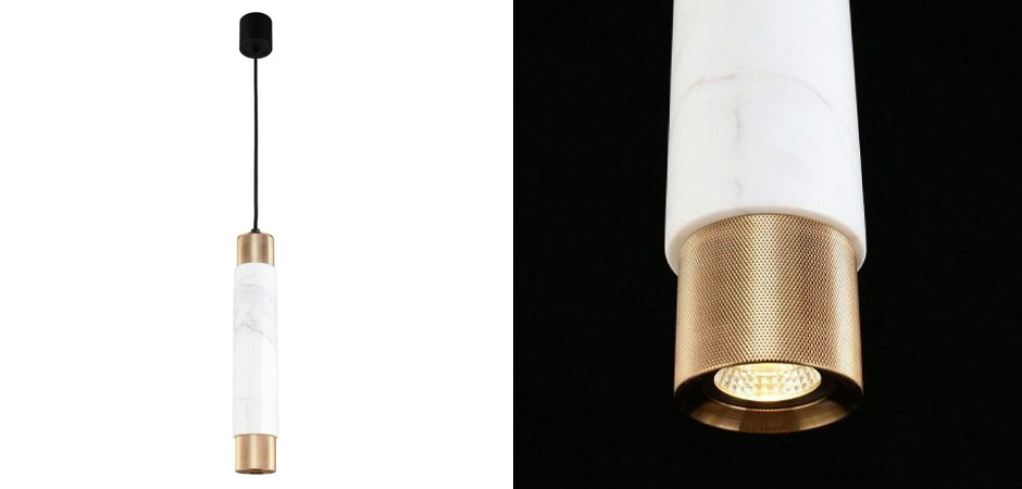 Подвесной светильник Cocktail Tube Бронзовый Подвесной светильник Cocktail Tube Бронзовый - Loft-Concept в Липецке