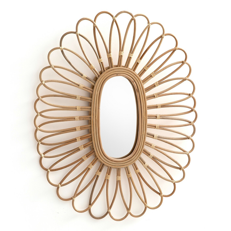 Зеркало Mirror Rattan Oval Зеркало Mirror Rattan Oval в Липецке | Loft Concept