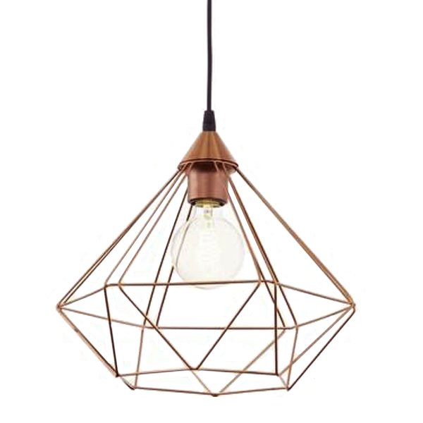Подвесной светильник Corners and Bars Pendant Медь светлая Подвесной светильник Corners and Bars Pendant Медь светлая в Липецке | Loft Concept