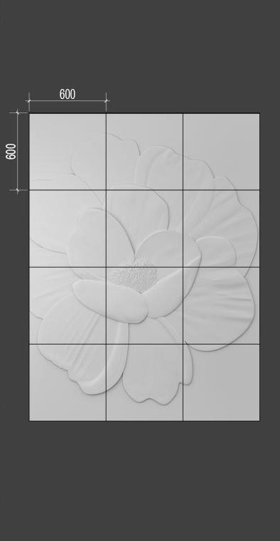 Барельеф PEONY в Липецке