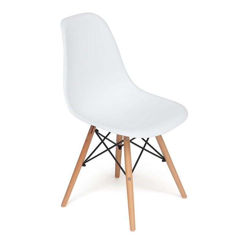 Стул DSW white Белый Древесина Стул DSW white Белый Древесина в Липецке | Loft Concept