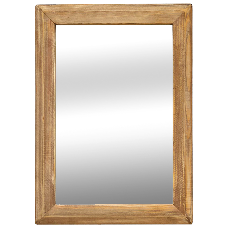 Настенное зеркало в деревянной раме Bruno Mirror Древесина Зеркало в Липецке | Loft Concept 