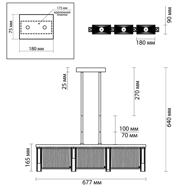 Люстра Madelen Chrome Linear Chandelier Люстра Madelen Chrome Linear Chandelier в Липецке