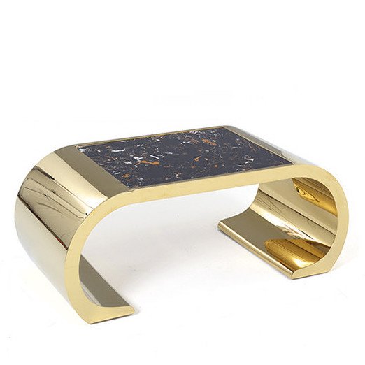 Кофейный стол Gold Regulus Глянцевое золото Кофейный стол Gold Regulus Глянцевое золото в Липецке | Loft Concept
