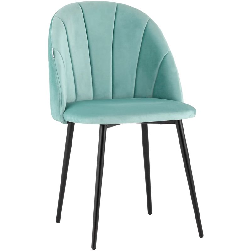 Стул Balsari S Chair Цвет Тиффани Бирюзовый Черный Стул Balsari S Chair Цвет Тиффани Бирюзовый Черный в Липецке | Loft Concept