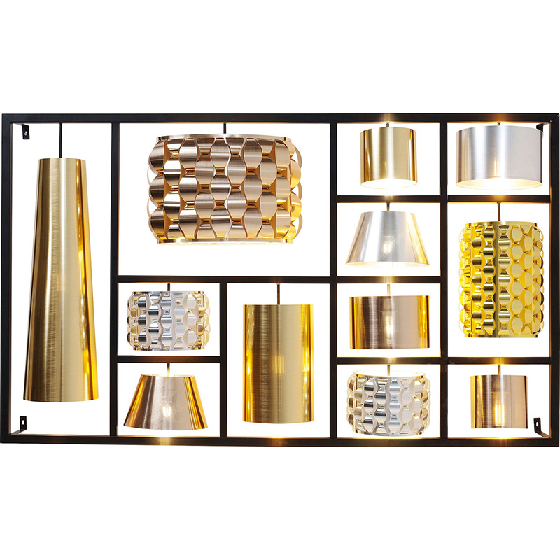 Бра Plusieurs Lamps gold Золотой Серебряный Бра Plusieurs Lamps gold Золотой Серебряный в Липецке | Loft Concept