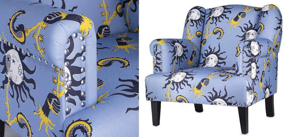 Pierre Frey Soleil A Moustache Кресло - Loft-Concept в Липецке