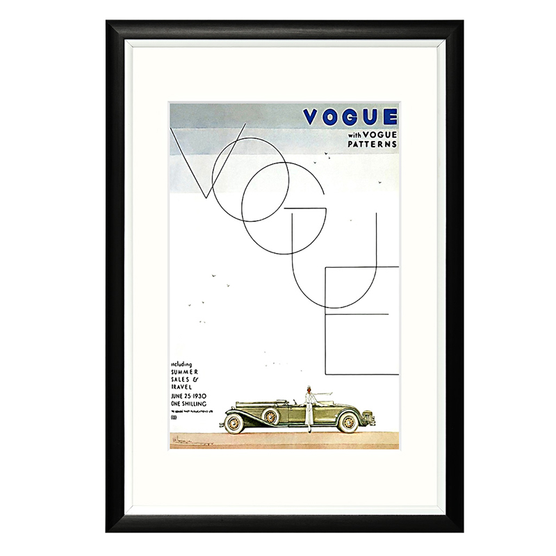 Постер Vogue June 1930 Мульти Постер Vogue June 1930 Мульти в Липецке | Loft Concept