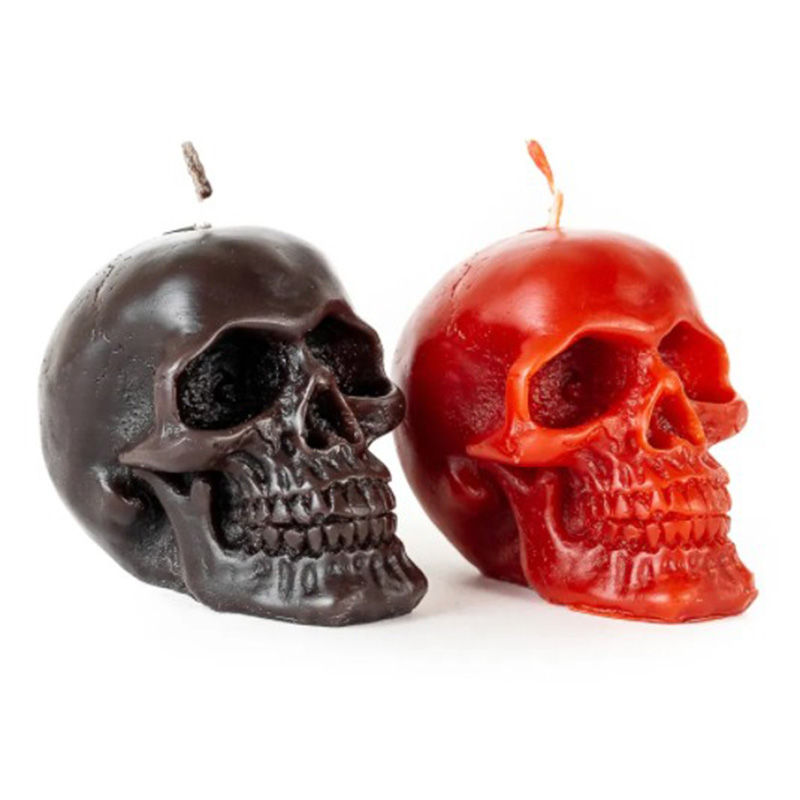 Набор свечей Black Red Skulls Черный Красный Набор свечей Black Red Skulls Черный Красный в Липецке | Loft Concept