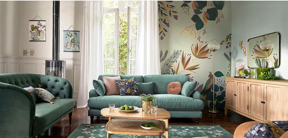 Постер Poster of Plants & Birds попугай Постер Poster of Plants & Birds попугай - Loft-Concept в Липецке