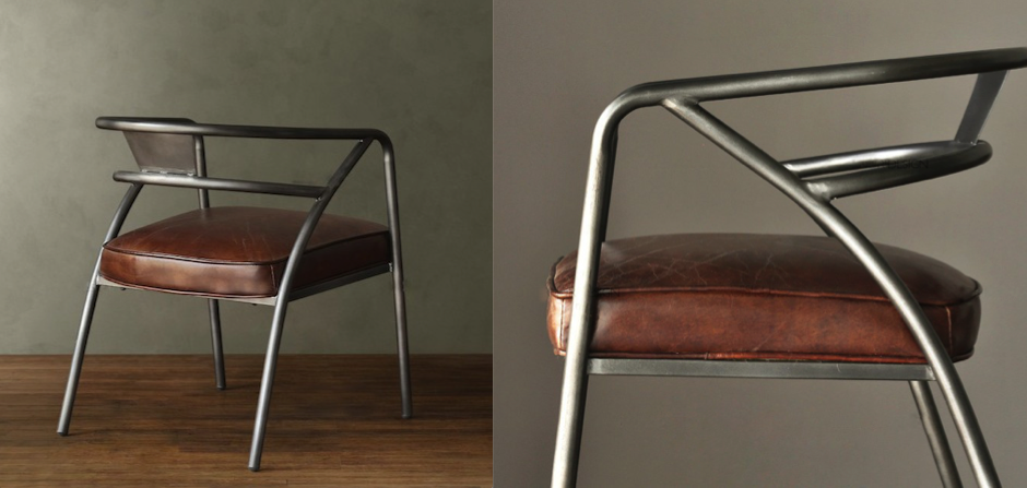 Стул Loft Industrial Armchair Fat Стул Loft Industrial Armchair Fat - Loft-Concept в Липецке