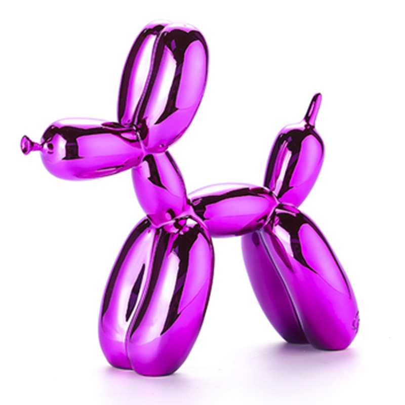 Статуэтка Jeff Koons Balloon Dog medium Purple Пурпурно-фиолетовый Статуэтка Jeff Koons Balloon Dog medium Purple Пурпурно-фиолетовый в Липецке | Loft Concept
