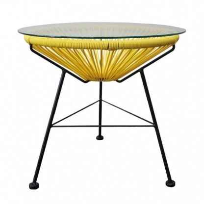 Приставной стол Acapulco side table Yellow Морская синь Желтый Оранжевый Зеленый Черный Белый Приставной стол Acapulco side table Yellow Морская синь Желтый Оранжевый Зеленый Черный Белый в Липецке | Loft Concept