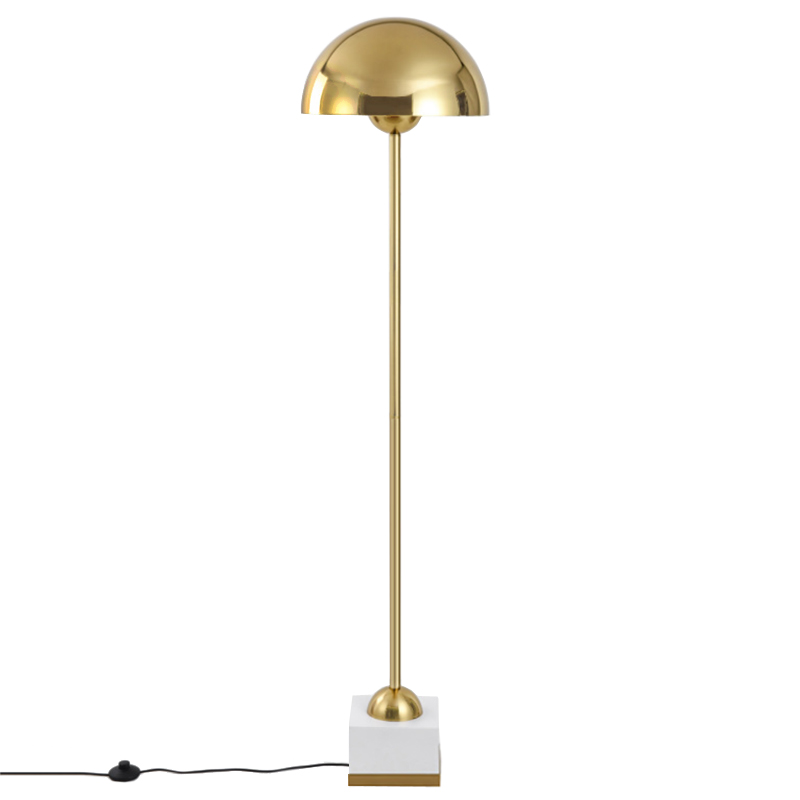 Торшер Riverside Floor Lamp Золотой Торшер Riverside Floor Lamp Золотой в Липецке | Loft Concept