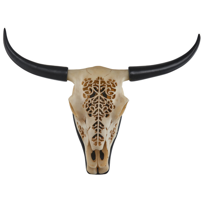 Бра Bull Skull Sconce ivory ( слоновая кость ) Черный Бра Bull Skull Sconce ivory ( слоновая кость ) Черный в Липецке | Loft Concept