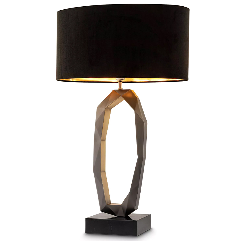 Настольная лампа Eichholtz Table Lamp Santos Черный Графит Настольная лампа Eichholtz Table Lamp Santos Черный Графит в Липецке | Loft Concept
