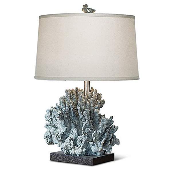 Настольная лампа Blue-Grey Coral Голубой пастельный Настольная лампа Blue-Grey Coral Голубой пастельный в Липецке | Loft Concept