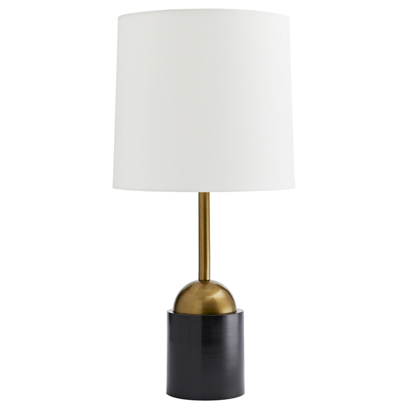 Дизайнерская настольная лампа GROVE LAMP Черный Белый Золотой Дизайнерская настольная лампа GROVE LAMP Черный Белый Золотой в Липецке | Loft Concept