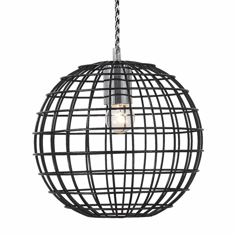 Люстра Iron Farm Cage Pendant Black Черный Люстра Iron Farm Cage Pendant Black Черный в Липецке | Loft Concept