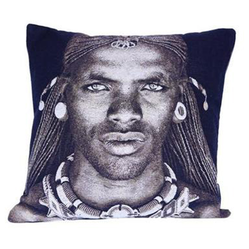 Декоративная Подушка Samburu Warrior Kenya Декоративная Подушка Samburu Warrior Kenya в Липецке | Loft Concept