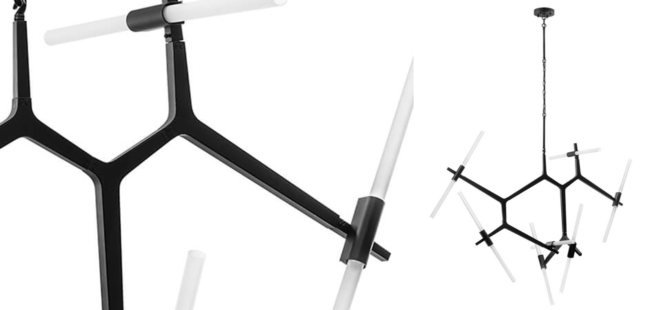 Люстра Агнес Chandelier Black 14 Люстра Агнес Chandelier Black 14 - Loft-Concept в Липецке