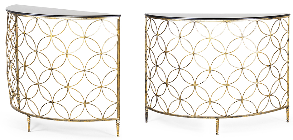 Комплект консолей Gold Lace Console Комплект консолей Gold Lace Console - Loft-Concept в Липецке