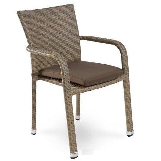 Стул Rottan chair beige Бежево-серый в Липецке | Loft Concept 