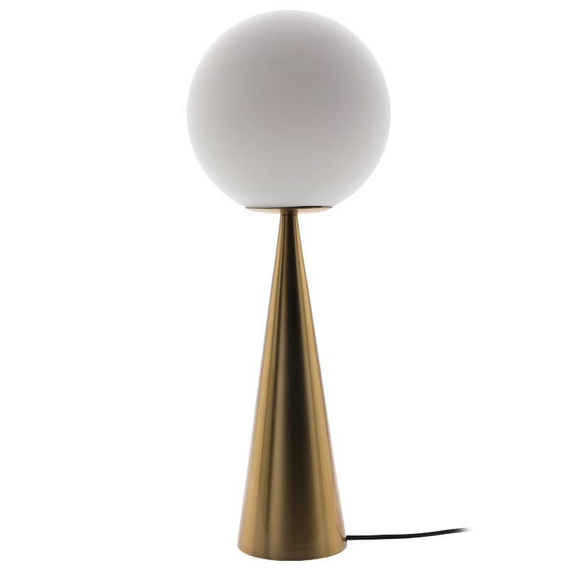 Настольный светильник Fontana Arte Bilia LED Table lamp Латунь Белый Настольный светильник Fontana Arte Bilia LED Table lamp Латунь Белый в Липецке | Loft Concept