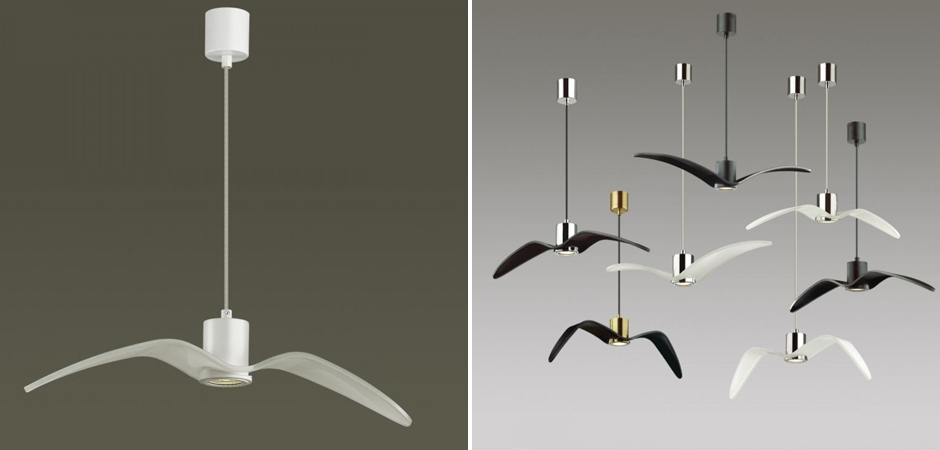 Подвесной светильник Seagull Average белый Подвесной светильник Seagull Average белый - Loft-Concept в Липецке