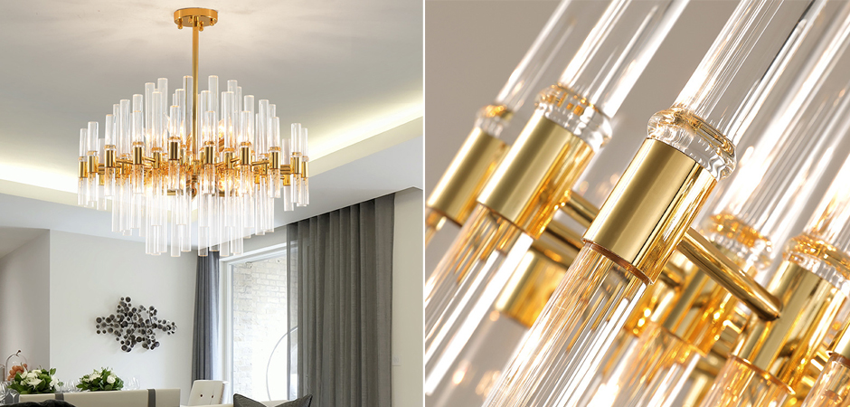 Люстра Luxxu Waterfall Round suspension Люстра Luxxu Waterfall Round suspension - Loft-Concept в Липецке