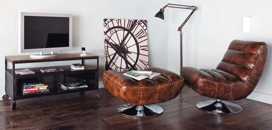 Тумба в стиле Индастриал на колёсах Industrial Bar Oak Chest mini Тумба в стиле Индастриал на колёсах Industrial Bar Oak Chest mini - Loft-Concept в Липецке