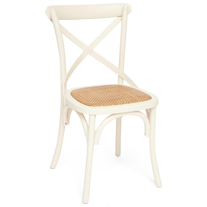 Стул Chaise Provence en Bois blanc белый Белый Бежевый Стул Chaise Provence en Bois blanc белый Белый Бежевый в Липецке | Loft Concept