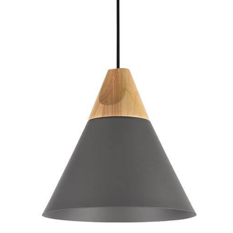 Подвесной светильник Opaque Light grey 22 Серый Коричневый Подвесной светильник Opaque Light grey 22 Серый Коричневый в Липецке | Loft Concept