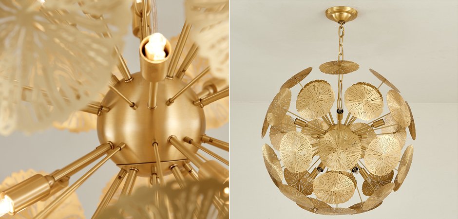 Люстра GLOBAL VIEWS LILY PAD Chandelier Люстра GLOBAL VIEWS LILY PAD Chandelier - Loft-Concept в Липецке