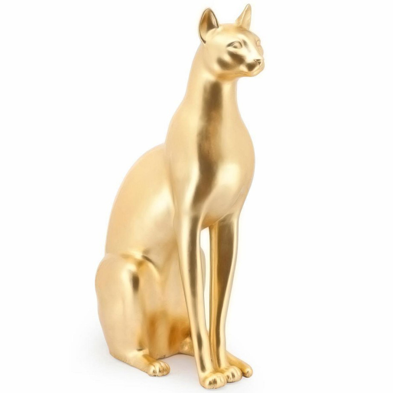 Статуэтка Abhika Egyptian Cat Gold Золотой Статуэтка Abhika Egyptian Cat Gold Золотой в Липецке | Loft Concept