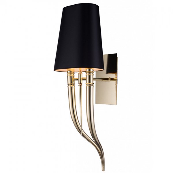 Бра Crystal Light Brunilde Ipe Cavalli Gold Золотой Черный Белый Бра Crystal Light Brunilde Ipe Cavalli Gold Золотой Черный Белый в Липецке | Loft Concept
