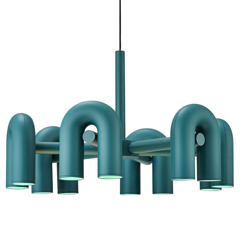 Люстра Cirkus AGO Lighting turquoise 4-6 Бирюзовый Люстра Cirkus AGO Lighting turquoise 4-6 Бирюзовый в Липецке | Loft Concept