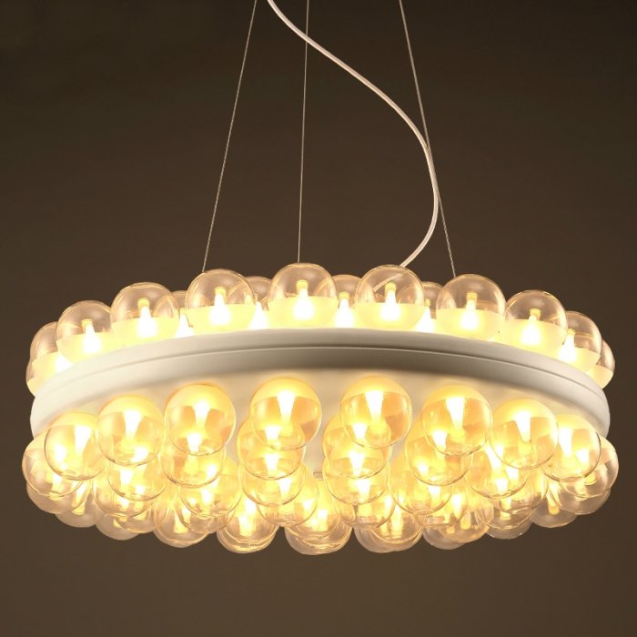 Люстра Eddy Light Chandelier Double Plate Люстра Eddy Light Chandelier Double Plate в Липецке | Loft Concept