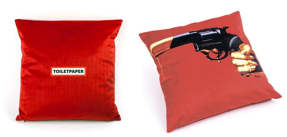 Подушка Seletti Cushion Revolver Toiletpaper Подушка Seletti Cushion Revolver Toiletpaper - Loft-Concept в Липецке