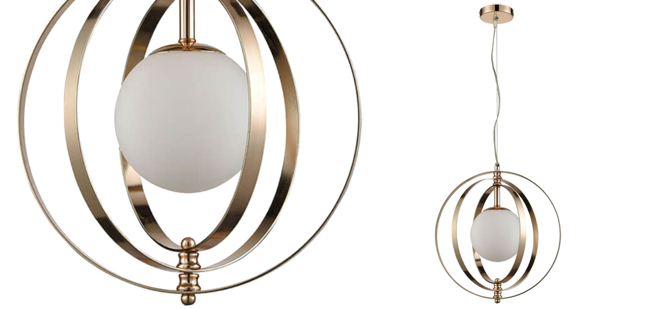 Светильник Satellite Three Rings Gold Светильник Satellite Three Rings Gold - Loft-Concept в Липецке