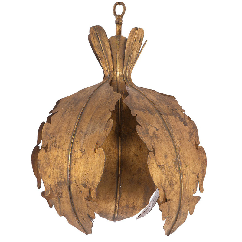 Подвесной светильник Tropical Leaves Hanging lamp Винтажное Темное Золото Подвесной светильник Tropical Leaves Hanging lamp Винтажное Темное Золото в Липецке | Loft Concept