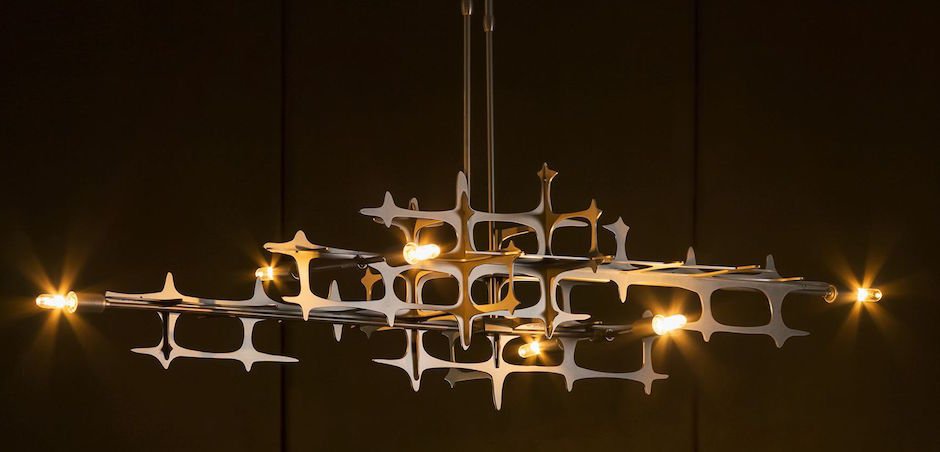 Люстра HUBBARDTON FORGE GRID PENDANT Люстра HUBBARDTON FORGE GRID PENDANT - Loft-Concept в Липецке