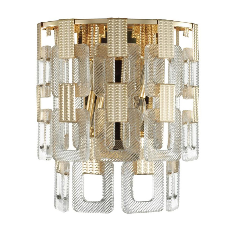 Бра Ribbed Elements Pendant Золотой Прозрачное Стекло Бра Ribbed Elements Pendant Золотой Прозрачное Стекло в Липецке | Loft Concept