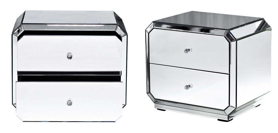 Тумба Beveled Corners Nightstand Тумба Beveled Corners Nightstand - Loft-Concept в Липецке