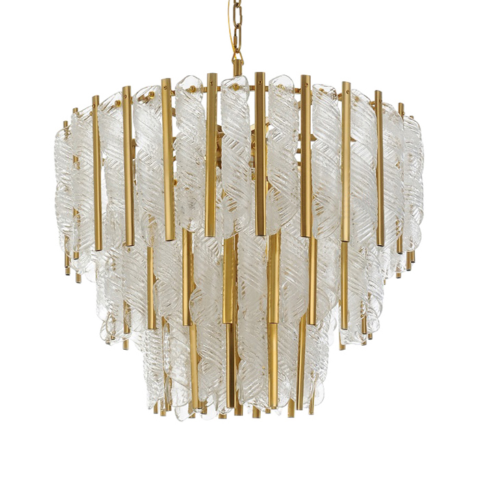 Люстра PARIS CHANDELIER Золотой Белый Люстра PARIS CHANDELIER Золотой Белый в Липецке | Loft Concept