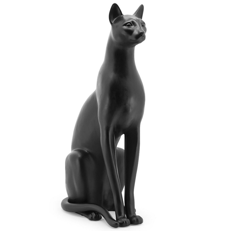 Статуэтка Abhika Egyptian Cat Black Черный Статуэтка Abhika Egyptian Cat Black Черный в Липецке | Loft Concept