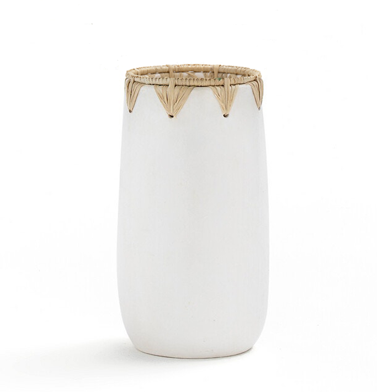 Ваза Ceramic Vase white D13 Белый Ваза Ceramic Vase white D13 Белый в Липецке | Loft Concept