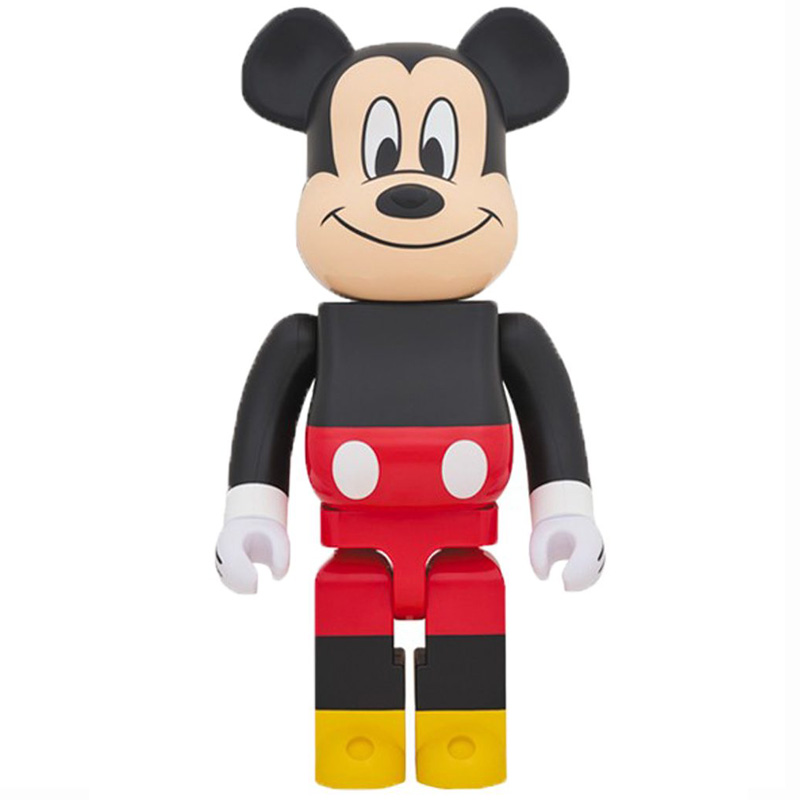 Статуэтка Bearbrick Mickey Mouse Черный Красный Желтый Бежевый Статуэтка Bearbrick Mickey Mouse Черный Красный Желтый Бежевый в Липецке | Loft Concept