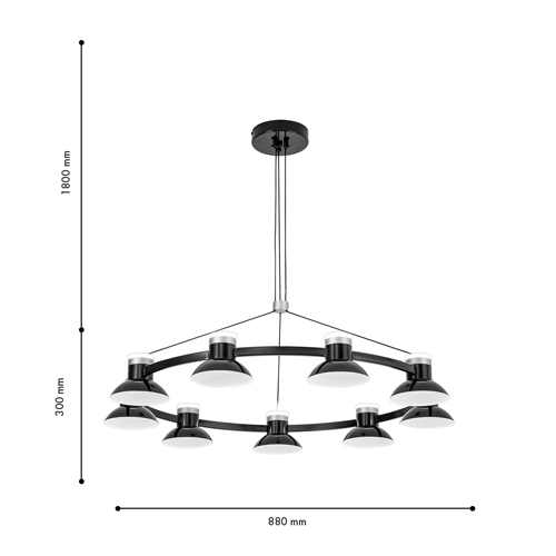 Люстра Celevis Black 92 Люстра Celevis Black 92 в Липецке