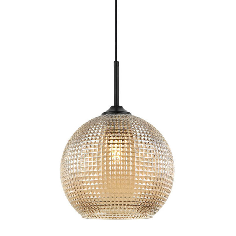 Подвесной светильник Crystal Galaxy Ball gold glass Черный Золотой Подвесной светильник Crystal Galaxy Ball gold glass Черный Золотой в Липецке | Loft Concept